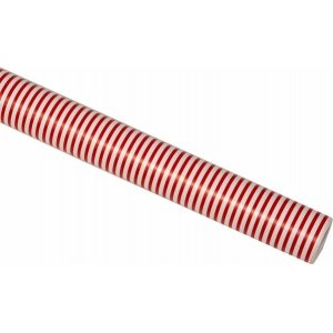 Presentpapper - Stripes - Röd/Vitt - 2-pack