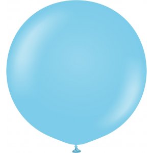 Ballonger enfärgade - Premium 90 cm - Baby Blue - 2-pack