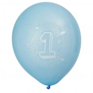 Ballonger - 1 - Ljusblå - 6-pack