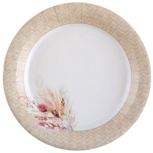 Papptallrikar - Boho Romance - 10-pack