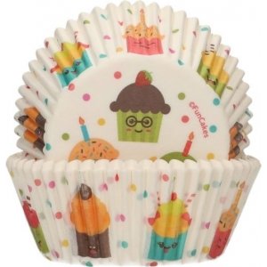 Muffinsformar - Cupcakes - Funcakes - 48-pack