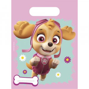 Fiskedammspåsar/Godispåsar - Paw Patrol - Skye & Everst - 6 st