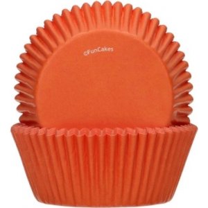 Muffinsformar - Orange - 48-pack