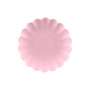 Återanvändbara tallrikar - Ljusrosa - 4-pack