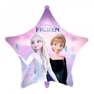 Folieballong - Frozen 2 - Stjärnform