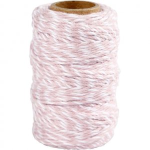 Bakers Twine - Ljusrosa