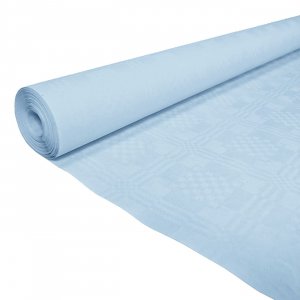 Bordsduk - Papper - Ljusblå - 119 cm bred - 8 meter