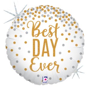 Folieballong - Best Day Ever