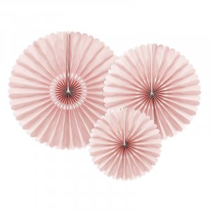 Pin wheels - 3-pack - Dusty rose