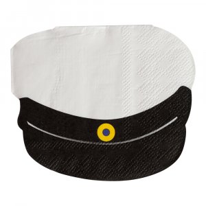 Servetter - Studentmössa - 33x33 cm - 16-pack