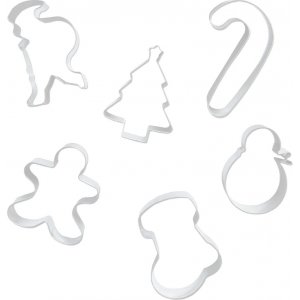 Utstickare - Blandade julmotiv - 6-pack