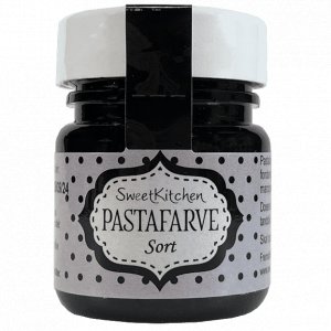 Färgpasta - Svart - Sweet Kitchen - 25 g