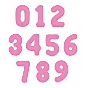 Ballongsiffra - Neon Rosa - 86 cm