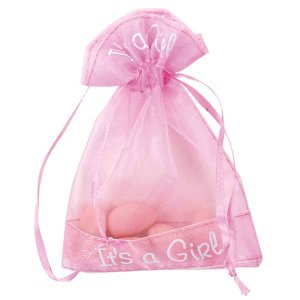 Organzapåsar - It s a girl - 10-pack