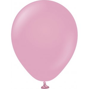 Miniballonger enfärgade - Premium 13 cm - Dusty Rose - 25-pack