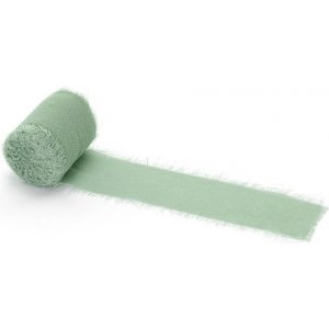 Chiffongband - 40 mm - Pistage - 3-pack á 5m