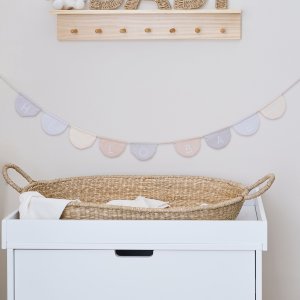 Vimpel - Tyg - Hello Baby