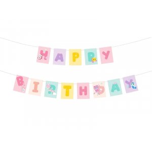 Girlang - Gabby s Dollhouse - Happy Birthday - 180 x 15 cm