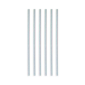 Papperssugrör - Regnbågsskimrande - 20-pack