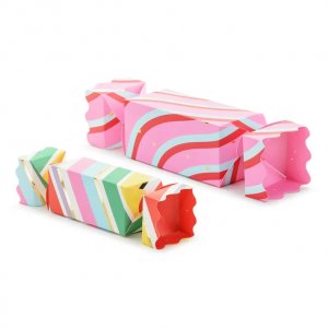 Presentboxar - Karameller - Rosa/Röd - 2-pack