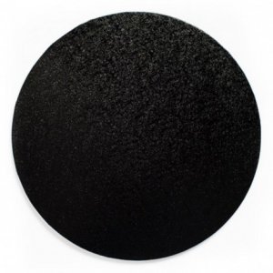 Tårtbricka - Svart - 25,5 cm
