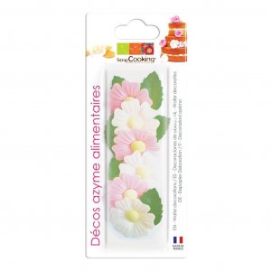 Sockerdekorationer - Wild Rose & Leaf