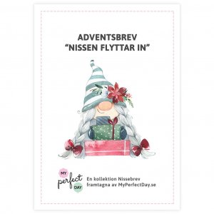 Färdiga nissebrev - Adventsbrev - Vol.1