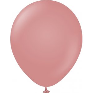 Ballonger enfärgade - Premium 30 cm - Retro Rosewood - 10-pack