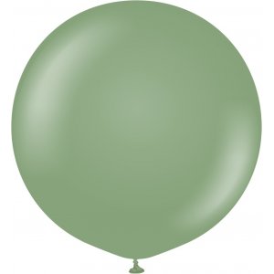 Ballonger enfärgade - Premium 60 cm - Eucalyptus