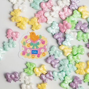 Strössel - Rosetter - Pastell - PME - 25 g