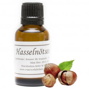 Arom/Essence - 25ml - Hasselnöt