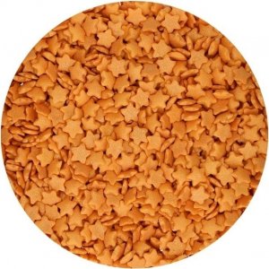 Strössel - Stjärnor - Guld - Funcakes - 50 g