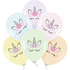 Ballonger Dreamy Unicorn - 6-pack