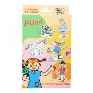 Diamond Painting - Pippi Långstrump - 5 motiv