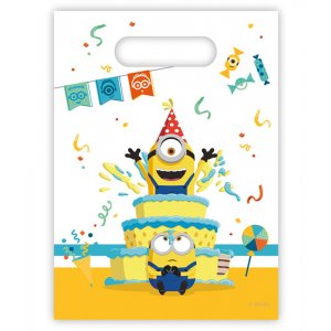 Fiskedammspåsar/Godispåsar - Minions - 6-pack