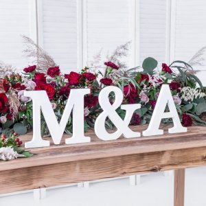 Träbokstav - A-Z - 20cm