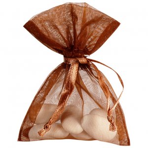 Organzapåsar - Rost - 10-pack