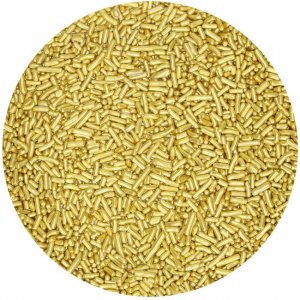 Strössel - Metallic - Guld