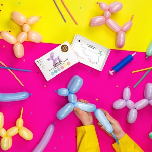Figurballonger - Blandade färger -30-pack