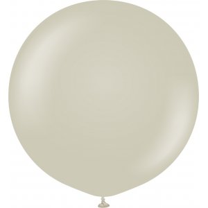 Ballonger enfärgade - Premium 90 cm - Stone - 2-pack