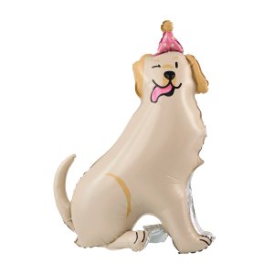 Folieballong - Hund Golden Retriever - 76 x 96 cm
