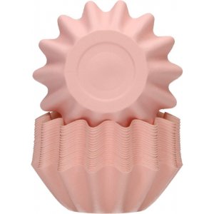 Muffinsformar - Babyrosa - Bloom - 48-pack