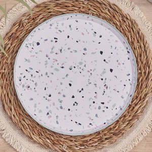 Papptallrikar - Terrazzo - 8-pack