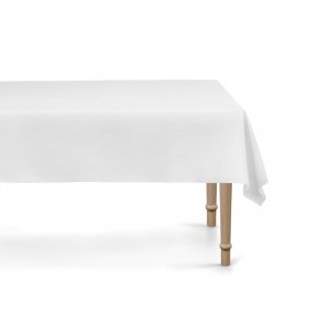 Duk - Vit - Återanvändbar plast - 137x183 cm