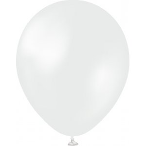 Miniballonger enfärgade - Premium 13 cm - Opaque Satin Snow White