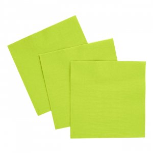Servetter - Limegröna - 33x33 cm - 20 pack