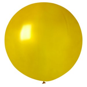 Jätteballong - 80 cm - Guld