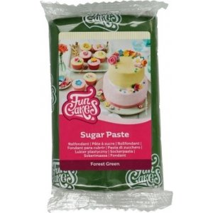 Sugarpaste/Sockerpasta - Forest Green - FunCakes - 250 gram