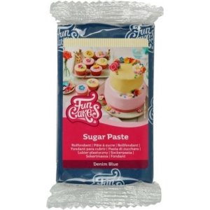 Sugarpaste/Sockerpasta - Denim Blue - Funcakes - 250 g