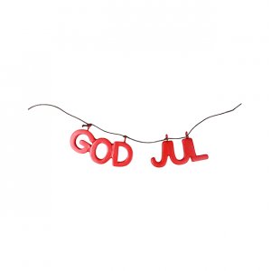 Nissetillbehör - Girlang - God Jul